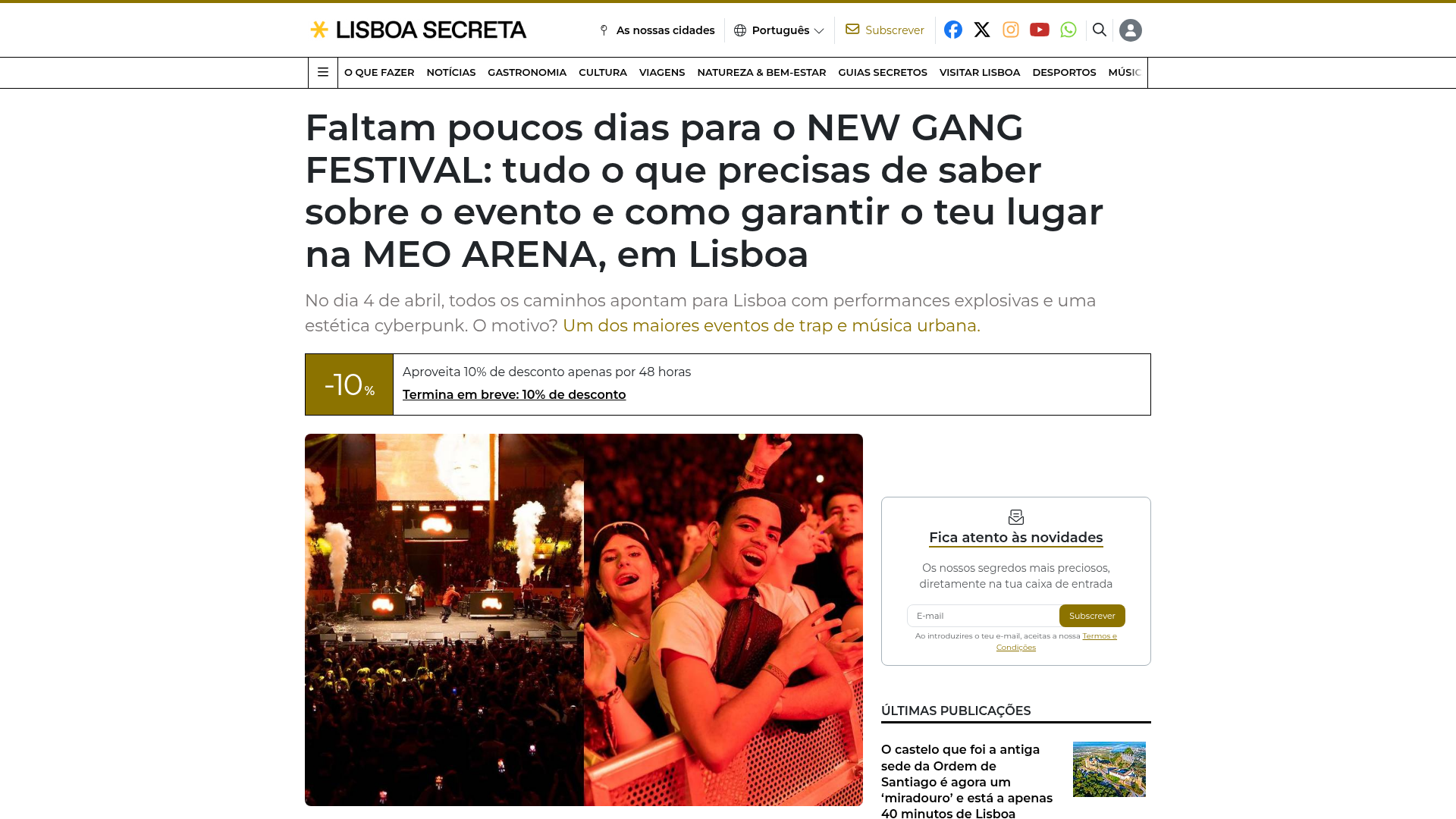 Lisboa Secreta — New Gang Festival